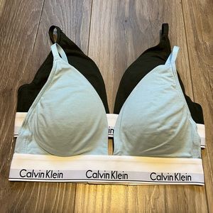 Calvin Klein - Modern Cotton Lightly Lined Triangle Bralette